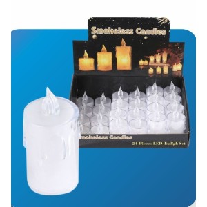 VELA DECORATIVA 8CM 8709 ELETRONICA 2W