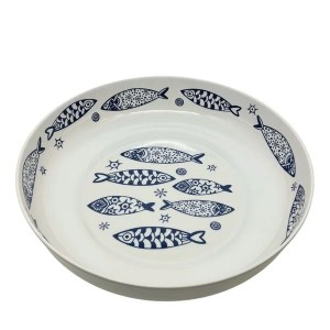 PRATO DE SOBREMESA 22X22X2CM 0806 MELAMINA BELLAGIO 