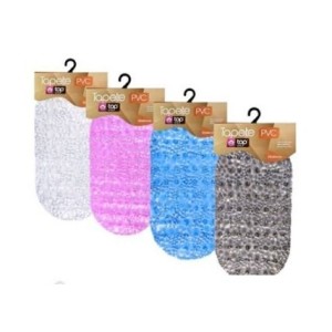 TAPETE PVC TRANSPARENTE COLOR 33X64CM TOP1670 DL FESTAS