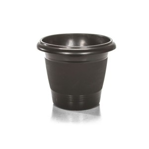 Vaso redondo preto 7,5  1322 - Ercaplast