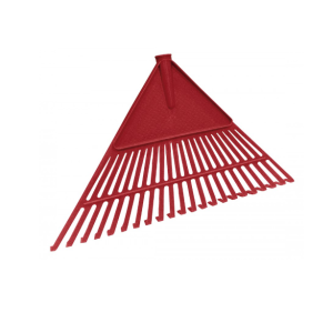 Vassoura Plástica 22 Dentes Vermelhol Sem Cabo - Metasul