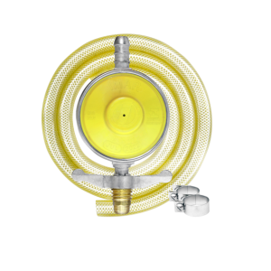 Regulador De Gás Cinza Com Mangueira 0,80m 1kg/H  0727/02B - - Imar