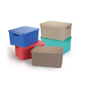 Caixa Rattan 7l Tendencias  CR1829 - Monte Líbano