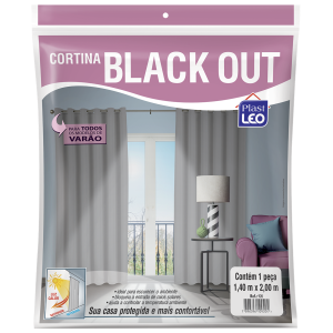 Cortina Black-Out  1,40 X 2,00M  920 - Plast leo