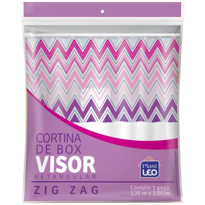 Cortina Box Vinil Visor Retângular 620-S - Plast Leo