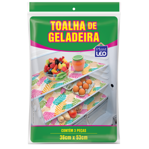 Toalha de Geladeira Com 3 Peças  918 - plast Leo