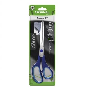 Tesoura 9 1/2''  Colorido SL0095 - Seletiva