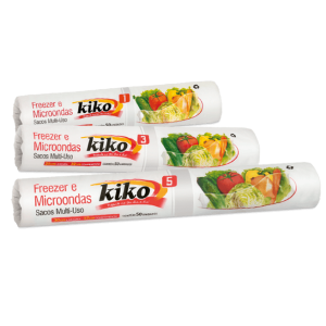 Saco Plásticos 20cm X 22cm Com 50 peças   2551 - Kiko