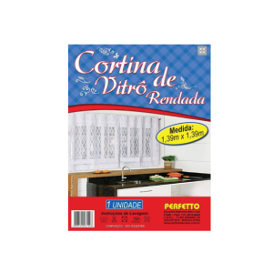 Cortina de Vidro Rendada  193 - Perfetto