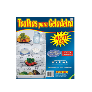 Toalha Para Geladeira Com 3 Peças  0038 - Perfetto
