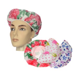 Touca Banho Decorada Com Forro 0718 - Marilu