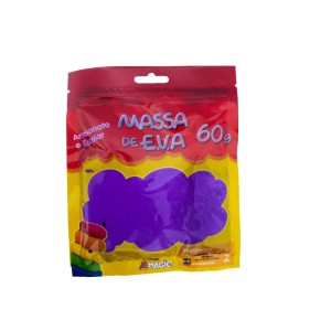 Massa de Modelar Roxo (NÂO ESCOLAR) Para Crianças - Magic Kids