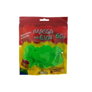 Massa de Modelar Verde (NÂO ESCOLAR) Para Crianças - Magic Kids