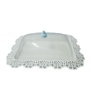 Prato Para Bolo Com Tampa  BL-1833 - SAZ