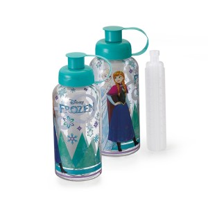 Garrafa sleeve Frozen com tubo de gelo 550ML   470882 - Plasduran