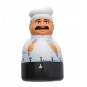 Timer Cozinheiro Plastico 60 Minutos CK4716 - CLINK