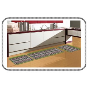 Jogo De Tapetes  Cozinha Multicolor 61 - PRATAPETES