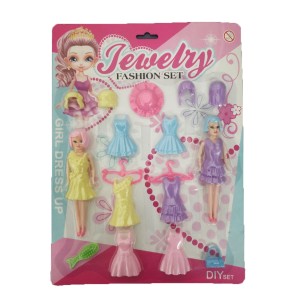 Bonecas P/Vestir Mod 01 - BLISTER  YT1088 - ALTIMIX