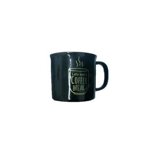 Caneca Master Coffee 280 ML Preta  800 - R R PORCELANAS