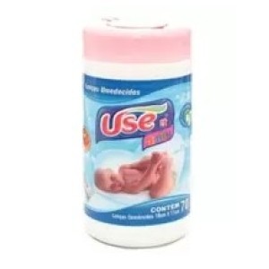 Lenço Umedecido C/70fls Rosa  7902B - USE IT