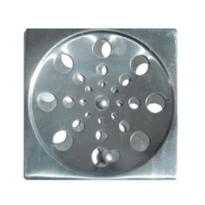 GRELHA QUAD. 150MM 200004 - ABRE E FECHA AÇO INOX OVERTIME