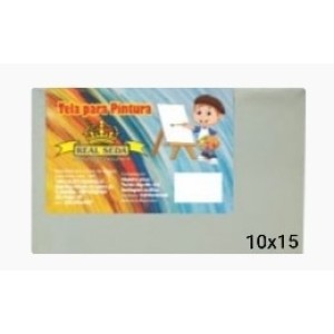 Tela Para Pintura Tamanho 16cm X 22cm  0637 - REAL SEDA