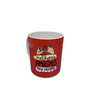 Caneca 350ml PP Amigas Sortidas
