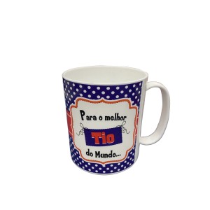 Caneca 350ml PP Pais Sortidas