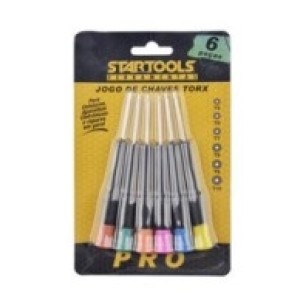 Kit Torx C/6 T5-T6-T7-T8-T9-T10  AR0025 - STARTOOLS