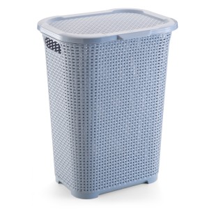 Cesto Rattan Cinza 30L  CR1262 - Monte Libano